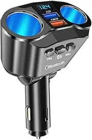 PolarLander FM Transmitter Modulator Bluetooth Handfree Car MP3 Player Radio Adapter Dual USB Cigarette Lighter for Cellphone Tablet