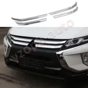 For Mitsubishi Eclipse Cross 18-23 Chrome Exterior Front Grille Grill Strip Trim (for: Mitsubishi)