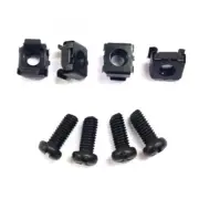 4 Rack bolts and Nuts - Data Rack RU Cabinet