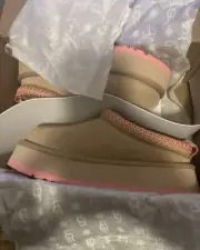 UGG TAZZ LOVE 25 SLIPPER/~ARROYO/TROPICAL PINK US 10W INHAND fast SHIP✅