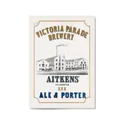 Victoria Parade Brewery Melbourne Vintage Wall Art