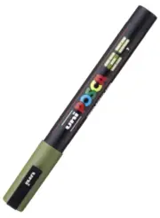 POSCA PC 3M Paint Marker Khaki Green