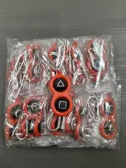 Keyring Pop Popper Fidget Toy Push It Poppet Bubble Pop x20pcs