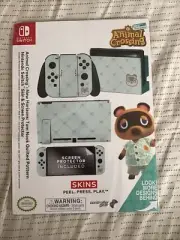 Nintendo Switch Skin & Screen Protector Animal Crossing: New Horizons: Tom Nook