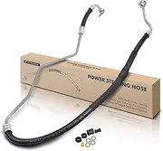 A-Premium Power Steering Pressure Hose Line Assembly Compatible with Mazda CX-7 CX7 2007 2008 2009 2010 2011 2012 2.3L, Gas, with Washer & Bushing, Pump To Rack/Gear