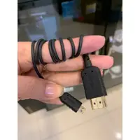 在飛比找蝦皮購物優惠-Microhdmi 電纜 - 小軟 HDMI 80 厘米長,