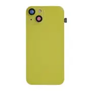 Back Glass Assembly Flash NFC Magnets for Apple iPhone 14 Yellow Aftermarket