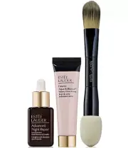 Estee Lauder 3pcs Gift Set Advanced Night Repair Serum, Primer, Foundation Brush