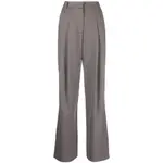 [Low Classic] Low Classic Pleated High-waist Trousers XS GREY