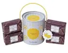 Beekman 1802 Goat Milk 4-piece Fig Leaf Bar Soap Gift Set w/ Pail - New -