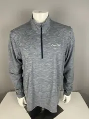 CHAMPION Men’s 1/2 Zip Shirt Size Large ( Cape Cod Chatham ) Gray NWT
