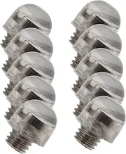 10Pcs Scissors Silencers for Hairdressing Professional Noise Reducing Mufflers Easy Installation Durable Material Safe and Convenient for Salon Home Use