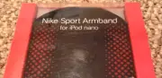 Nike Sport Armband for Ipod Nano Black Red-Jogging Hiking Running Walking NEW
