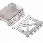 DesignSpark Quattro Clear ABS Case For Raspberry Pi 2 3 B+ ASM-1900039-01