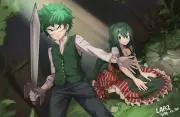 Anime tsuyu asui izuku Playmat Gaming Mat