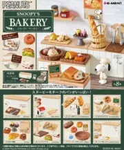 Rement RE-MENT Peanuts Snoopy’s bakery bread store set miniature set Japan