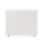 Slipcover Bedhead Double Size Linen Upholstered Headboard Linen White Juno