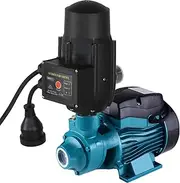 Giantz Water Pump, 370W 240V Electric High Pressure Garden Pumps Controller Irrigation for Pool Pond Tank Home Farm Car Clean, Fully Automatic Anti-rust Black
