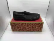 Vans Unisex UA Classic Slip-On Shoes - Black/Black - Size 9.0 Women / 7.5 Men