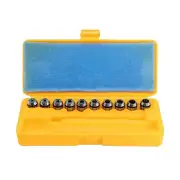 11 Pcs. GS Sowa ER 16 Inch/Fraction Steel Sealed Coolant CNC Collet Set-2000 PSI