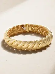 [David Yurman] David Yurman - Sculpted Cable 18-karat Gold Bracelet - One size One size Gold