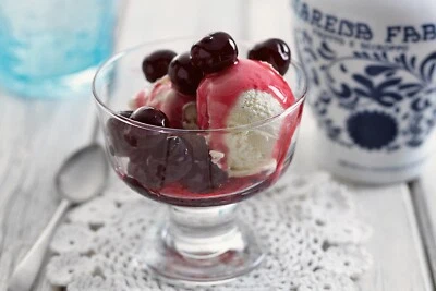 Fabbri PITTED AMARENA WILD CHERRIES IN SYRUP XL 35.2 OZ Jar Cocktails, Gelato!