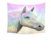 Pastel Dream Horse Tapestry