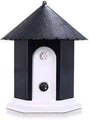 Outdoor Ultrasonic Dog Bark Control Nuisance Deter Anti Bark Device No Barking Black