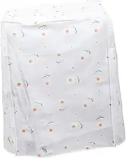 Homoyoyo Washing Machine Dust Cover Durable Peva Protective Cover for Drum Washers Home Decoration Easy to Clean from Water Dust and Stains