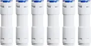 Hunken 6 Pcs 1/4" (6.4 MM) Push-to-Connect One-Way Check Valve, Quick Connect Tube Fittings for RO Systems, Reverse Osmosis Water Filters & Purifiers
