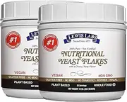 Nutritional Yeast Flakes Seasoning, Nooch for Vegan Cheese Powder Substitute, 2 lb, 100% Pure Non Fortified, Unsweetened - Kosher, Gluten Free, Non GMO, Plant Based Protein, Dairy Free