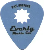 Everly Star Pick 1.00mm 12 Picks Blue