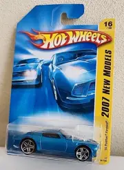 2007 Hot Wheels New Models 16/180 - Blue '70 Pontiac Firebird