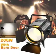 200W Audience Blinder Light Led 200w Cob Stage Lights With Barn Doors 2in1 DJ