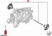 BMW Cover Panel Rear Axle Machined By Roland Sands Design - R1200GS R1200R