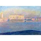 Claude Monet, Doge's Palace from San Giorgio, Lustre Canvas Print, A2 Size