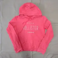 在飛比找蝦皮購物優惠-hollister hood jacket 女用 粉色 連帽