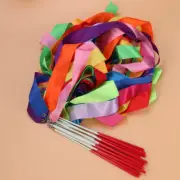 14pcs Ribbon Streamers Fairy Stick Twirling Ribbon Wand Artistic Twirling Ribbon