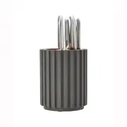 NEW Furi Radial Stone Pro Knife Block Set Terrazzo Flint 5pce