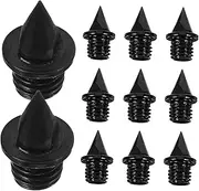 [Kisangel] 20pcs Steel Track Spikes Replacement for Hiking Shoes Golf Jump Running Track Shoes Lightweight