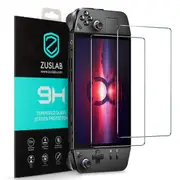[2 Packs] ZUSLAB Lenovo Legion Go Tempered Glass Screen Protector Film 9H Hardness - Clear