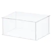 Acrylic Display Case Box Cube Storage Assemble Dustproof Showcase 36x31x20.5cm