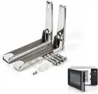 Universal Stainless Steel Microwave Oven Wall Mounting Brackets,Shelf Wall Brack