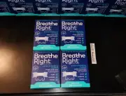 EXP 2028+! 104ct (4 Box 26ct ea) Breathe Right CLEAR Extra Strength Nasal Strips