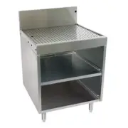 Glastender DBGR24 24" x 24" Underbar Drainboard/Glassrack