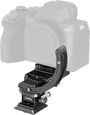 SmallRig Horizontal-to-Vertical Mount Plate Kit for Mirrorless Cameras, for Sony, for FUJIFILM, for Nikon, for Canon, Tripod Mount Ring Lens Mount with Arca Type Quick Release Plate - 4349