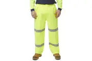 King Gee Mens Waterproof Hi-vis Taped Pants K53035 - Yellow