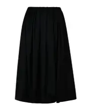 Fabiana Filippi Elasticated Waistband Pleated Skirt IT44,IT42 Black