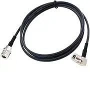 RG174 Cable QMA Male to QMA Male 90 Degree Connector Low Loss RG-174 Coaxial Extension Jumper Tail Fiber(QMA M to QMA M90,10M)