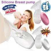 Manual Breast Pump Silicone Baby Feeder Breastfeeding Milk Saver Suction BottlKC